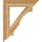 Ekena Millwork Balboa Traditional Rough Sawn Bracket, Western Red Cedar, 6"W x 34"D x 40"H BKT06X34X40BOA01RWR - alternate 2
